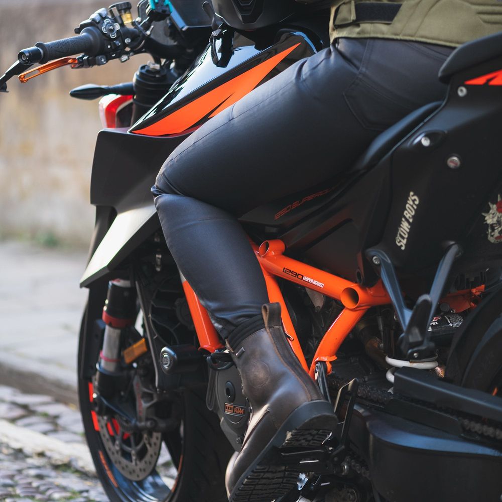 Oxford Original Approved AA Wax Ladies Jegging Black