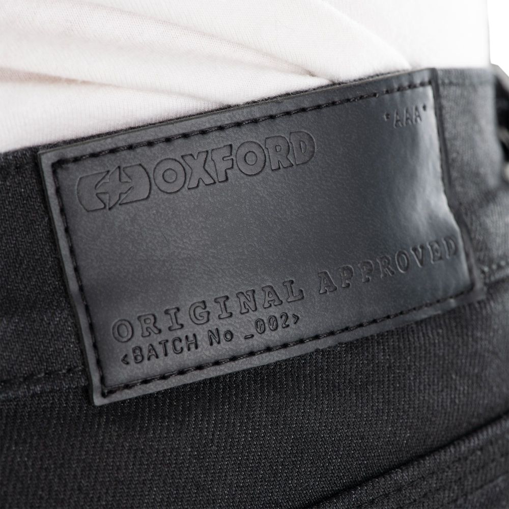 Oxford Original Approved AAA Straight Fit Jeans Black