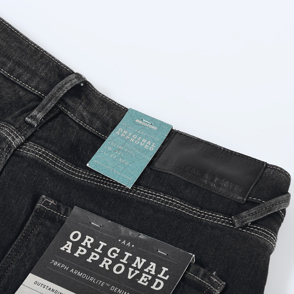 Oxford Original Approved Ladies Slim Fit Jeans Black