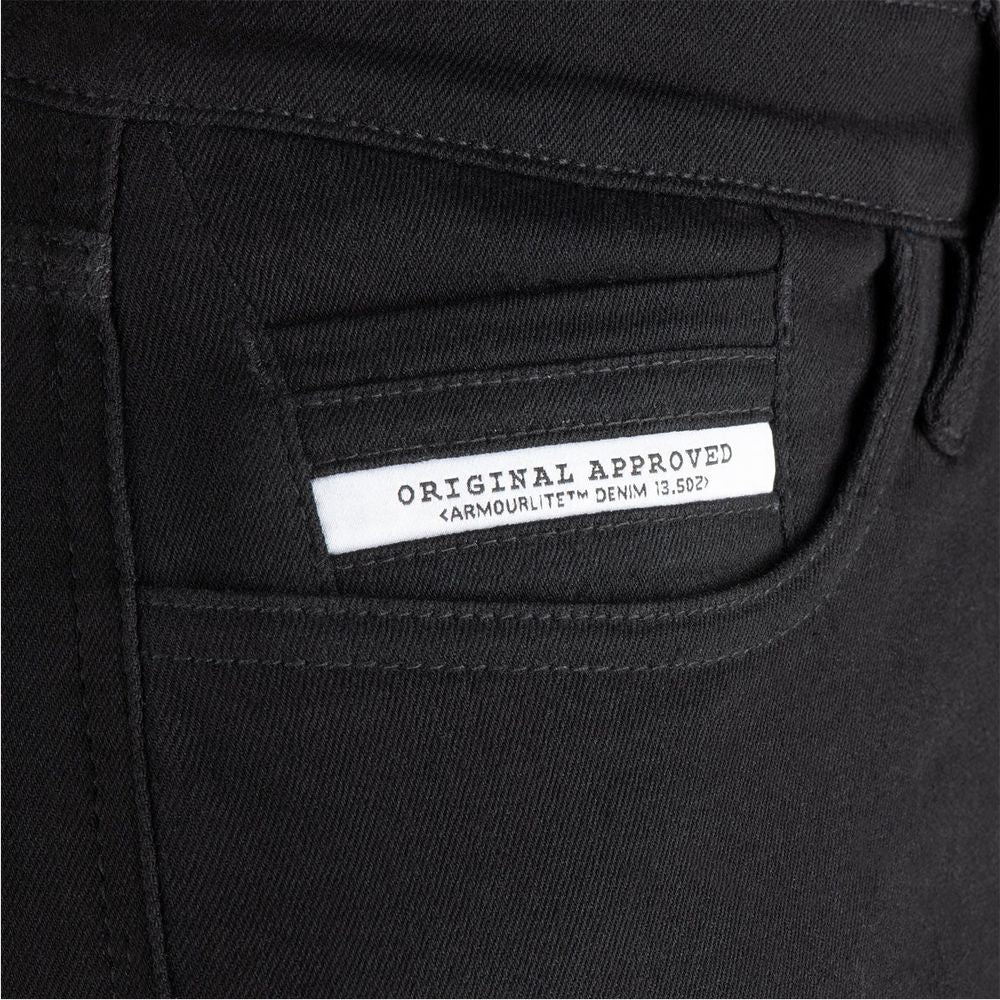 Oxford Original Approved Super Stretch Slim Fit Jeans Black
