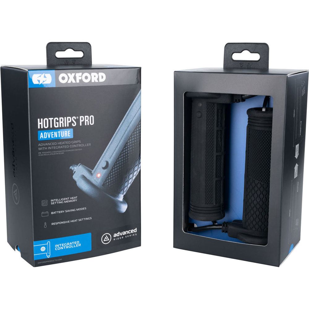 Oxford Pro Adventure HotGrips Black