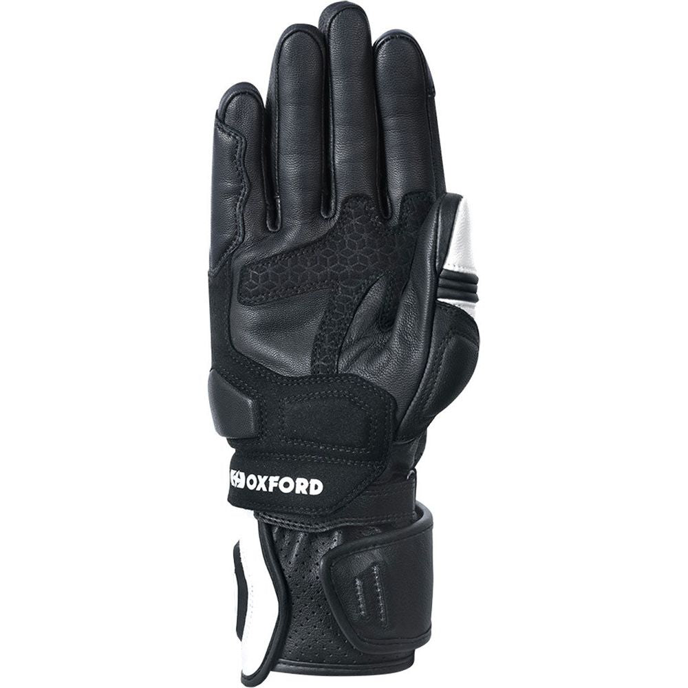 Oxford RP-2R Leather Gloves Black / White