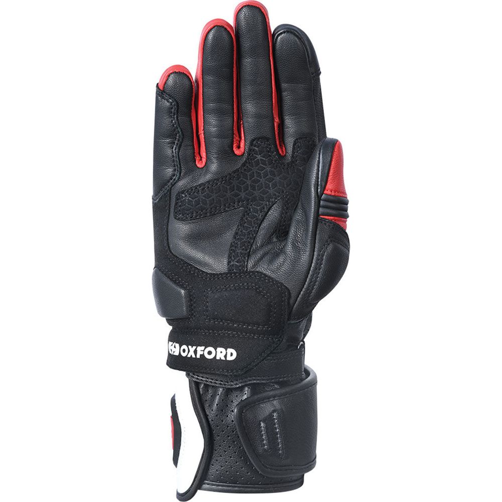 Oxford RP-2R Leather Gloves White / Black / Red