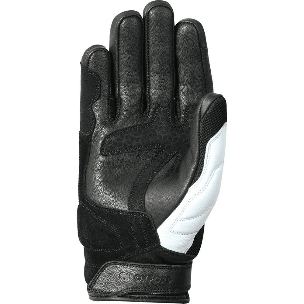 Oxford RP-6S Leather Gloves Black / Red / White