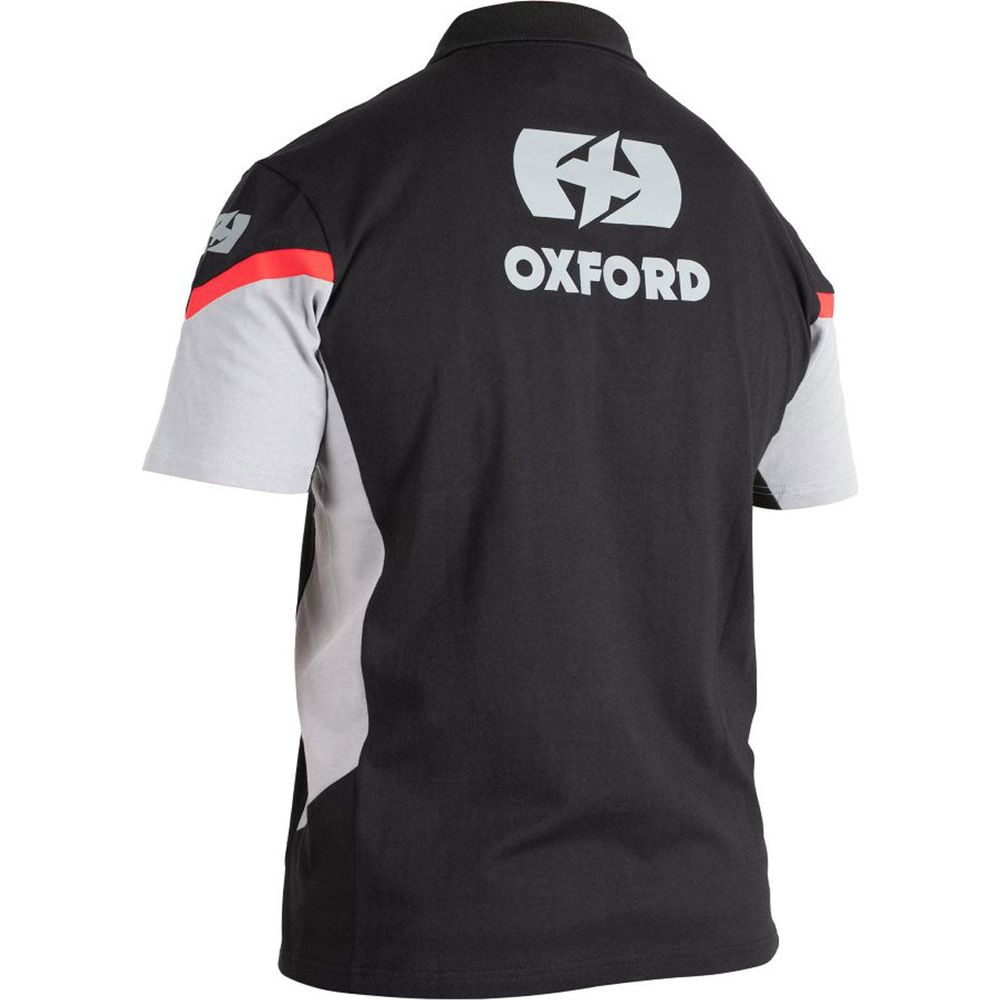 Oxford Racing Polo T-Shirt Black