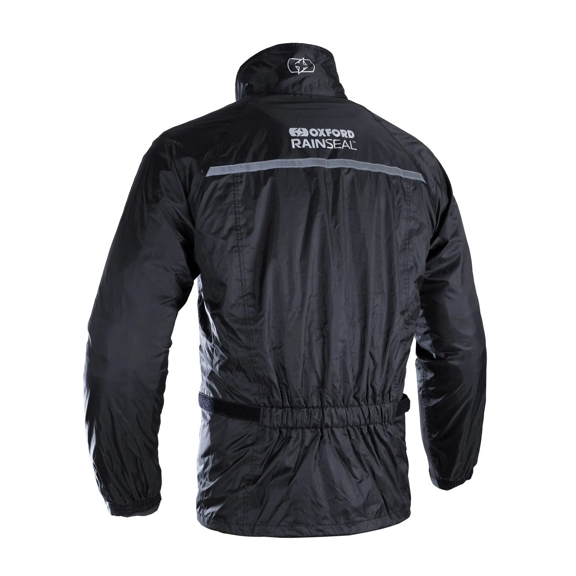 Oxford Rainseal Thermal Over Jacket Black - FREE UK Shipping, FREE 365 Day Returns | Moto Central
