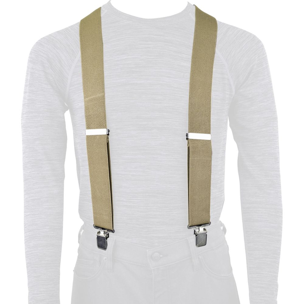 Oxford Riggers Trousers Braces Khaki