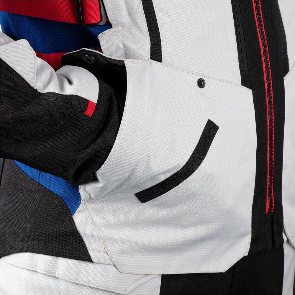 Oxford Rockland Textile Jacket Arctic / Black / Red