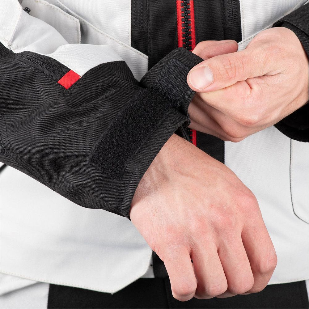 Oxford Rockland Textile Jacket Arctic / Black / Red