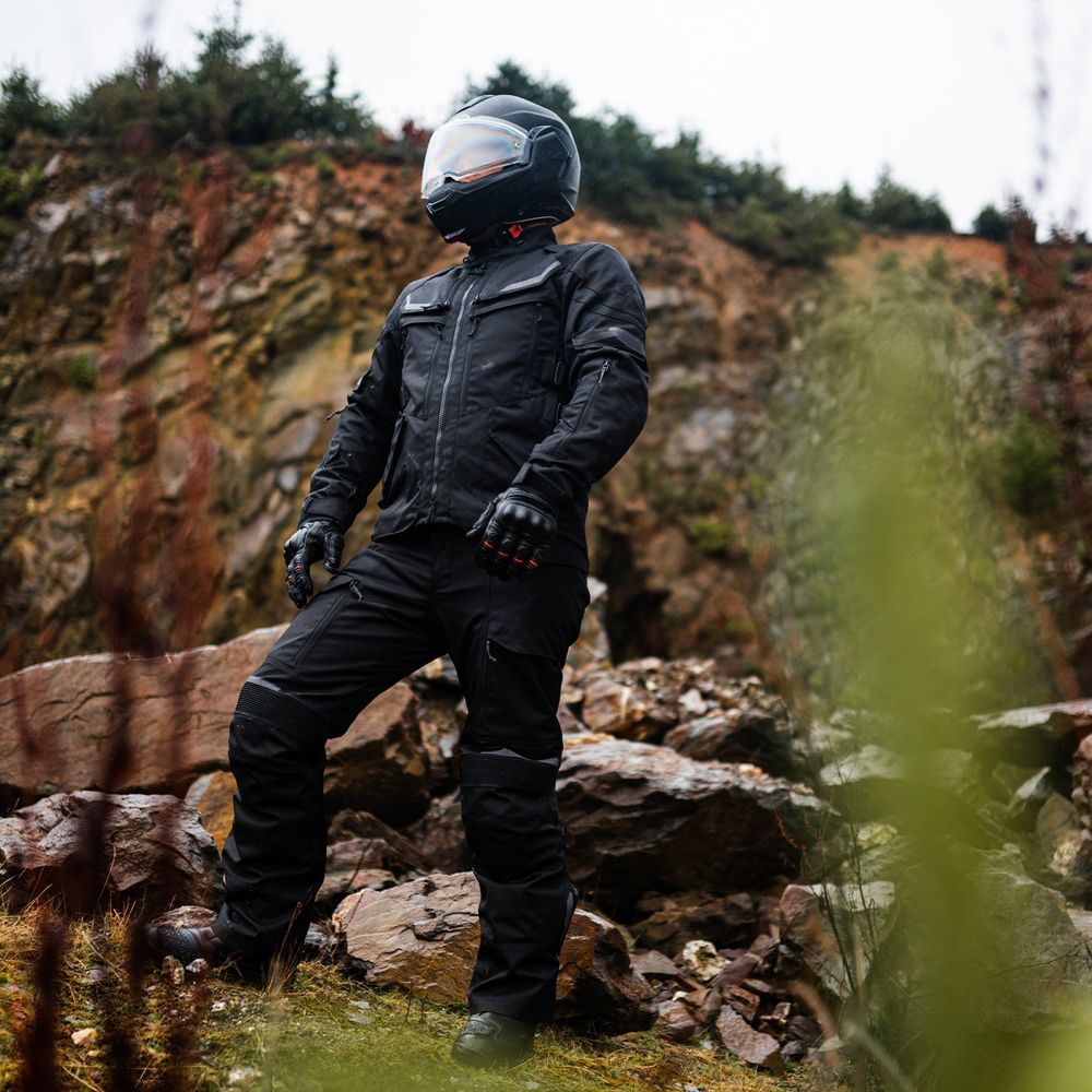 Oxford Rockland Textile Jacket Black