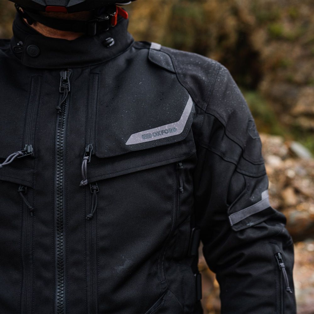 Oxford Rockland Textile Jacket Black
