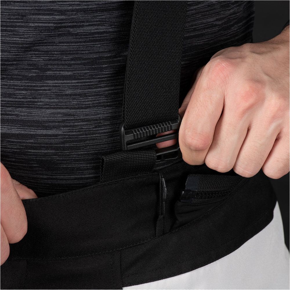 Oxford Rockland Textile Trouser Arctic / Black / Red