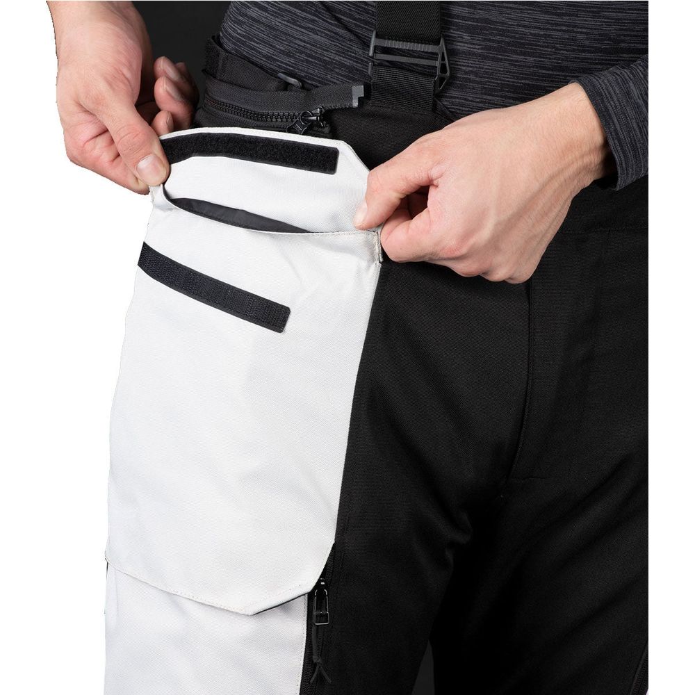 Oxford Rockland Textile Trouser Arctic / Black / Red