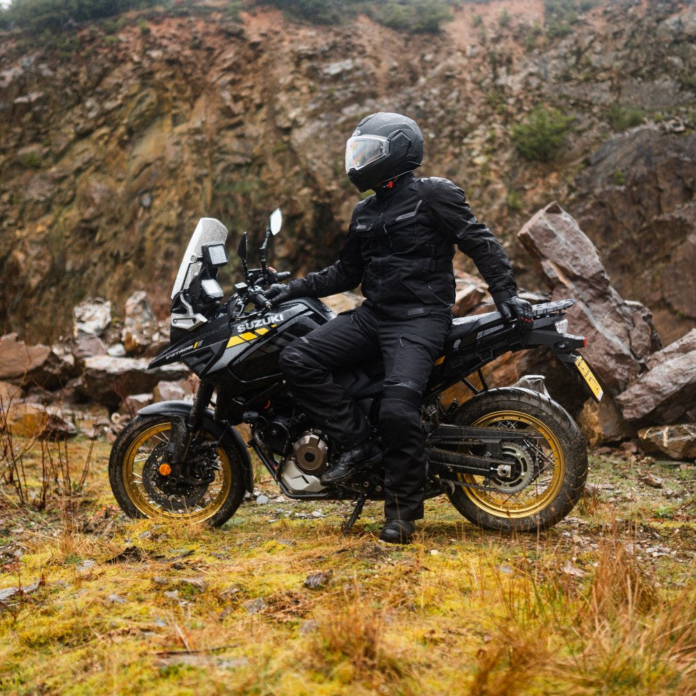 Oxford Rockland Textile Trouser Black