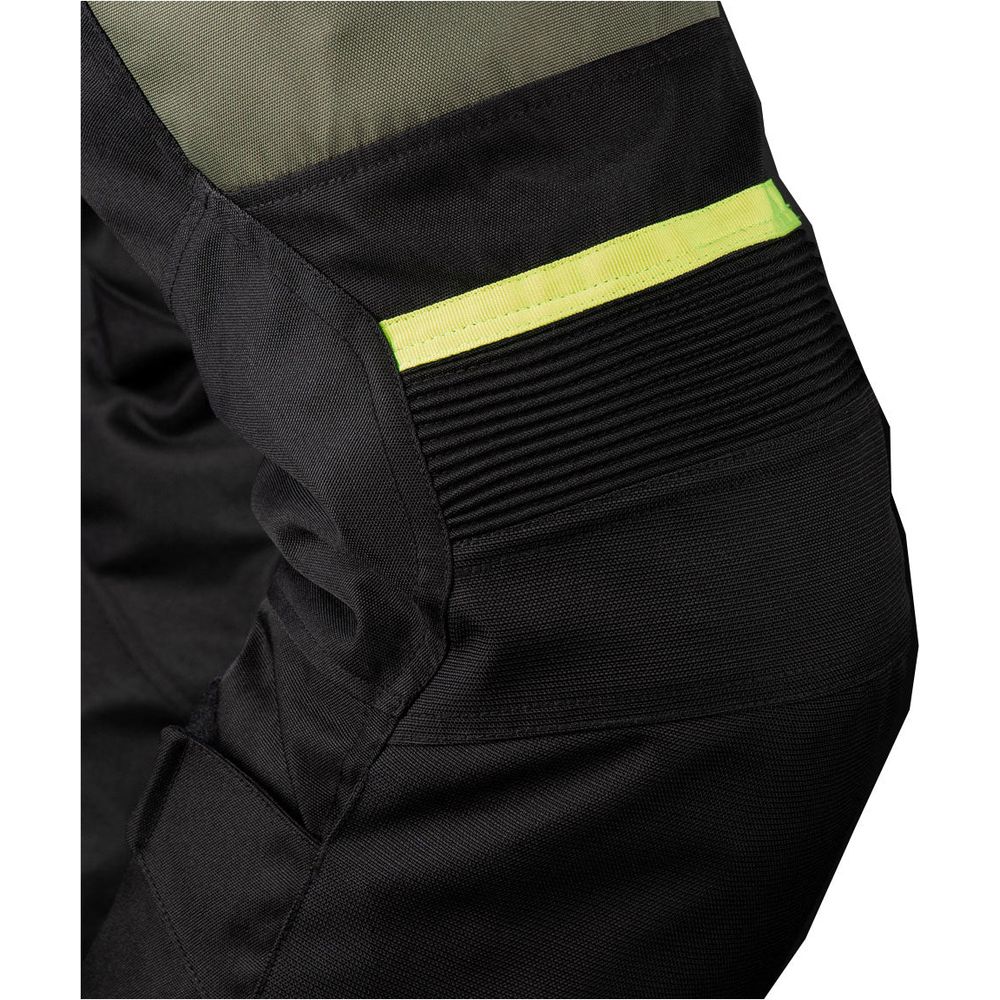 Oxford Rockland Textile Trouser Khaki / Black / Fluo Yellow