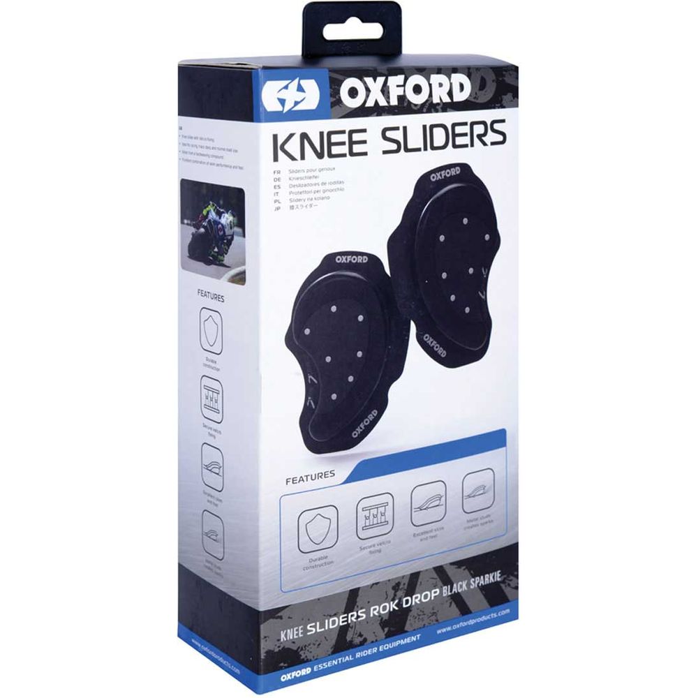 Oxford Rok Drop Sparkie Knee Sliders Black
