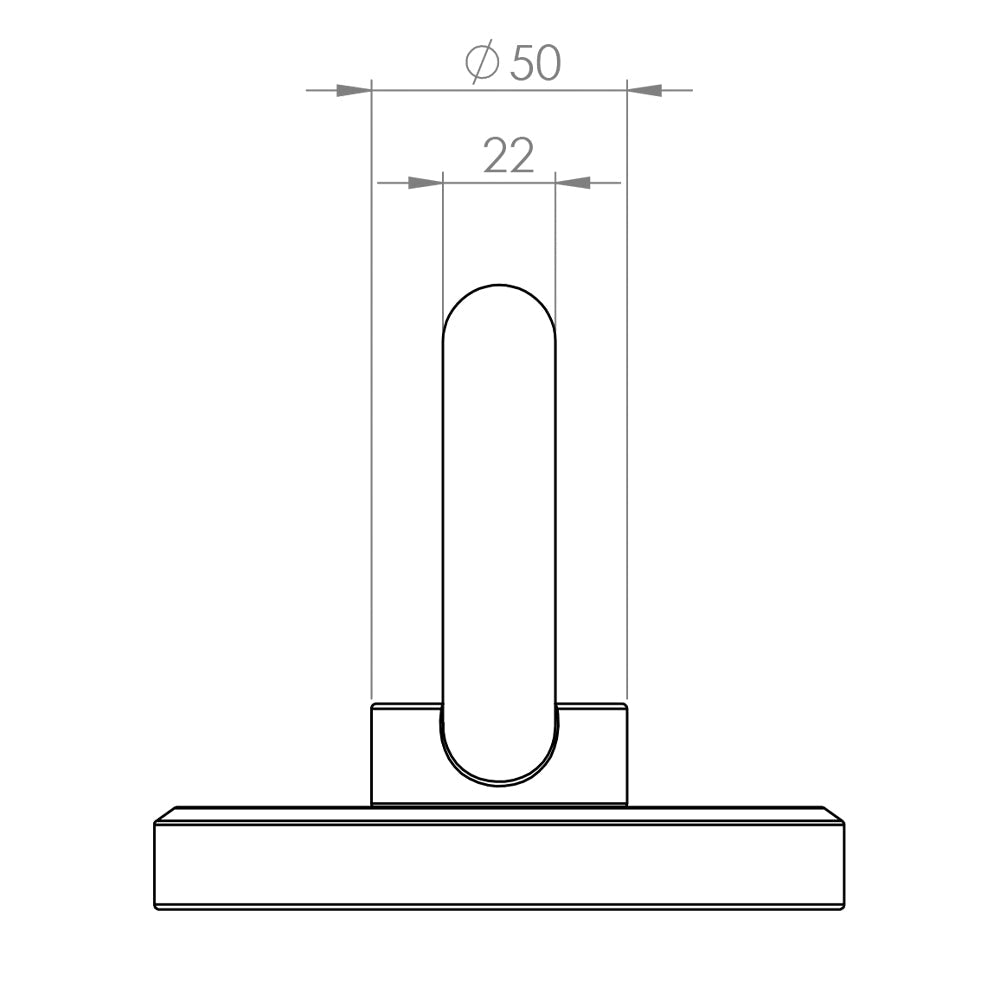 Oxford RotaForce Ground Anchor Black