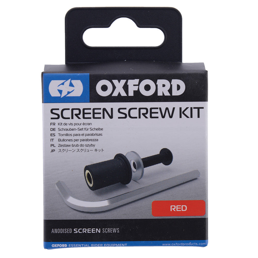 Oxford Screen Screw Red