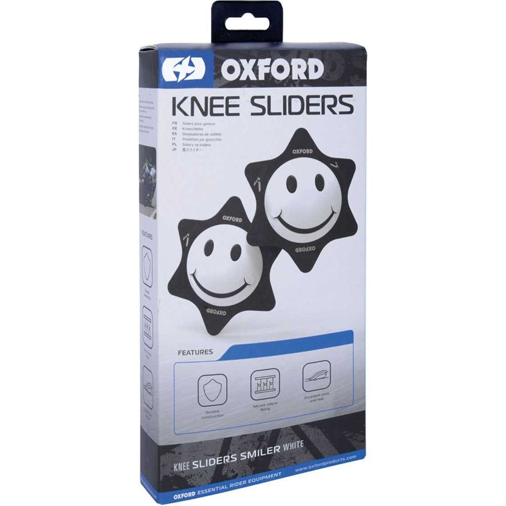 Oxford Smiler Knee Sliders White