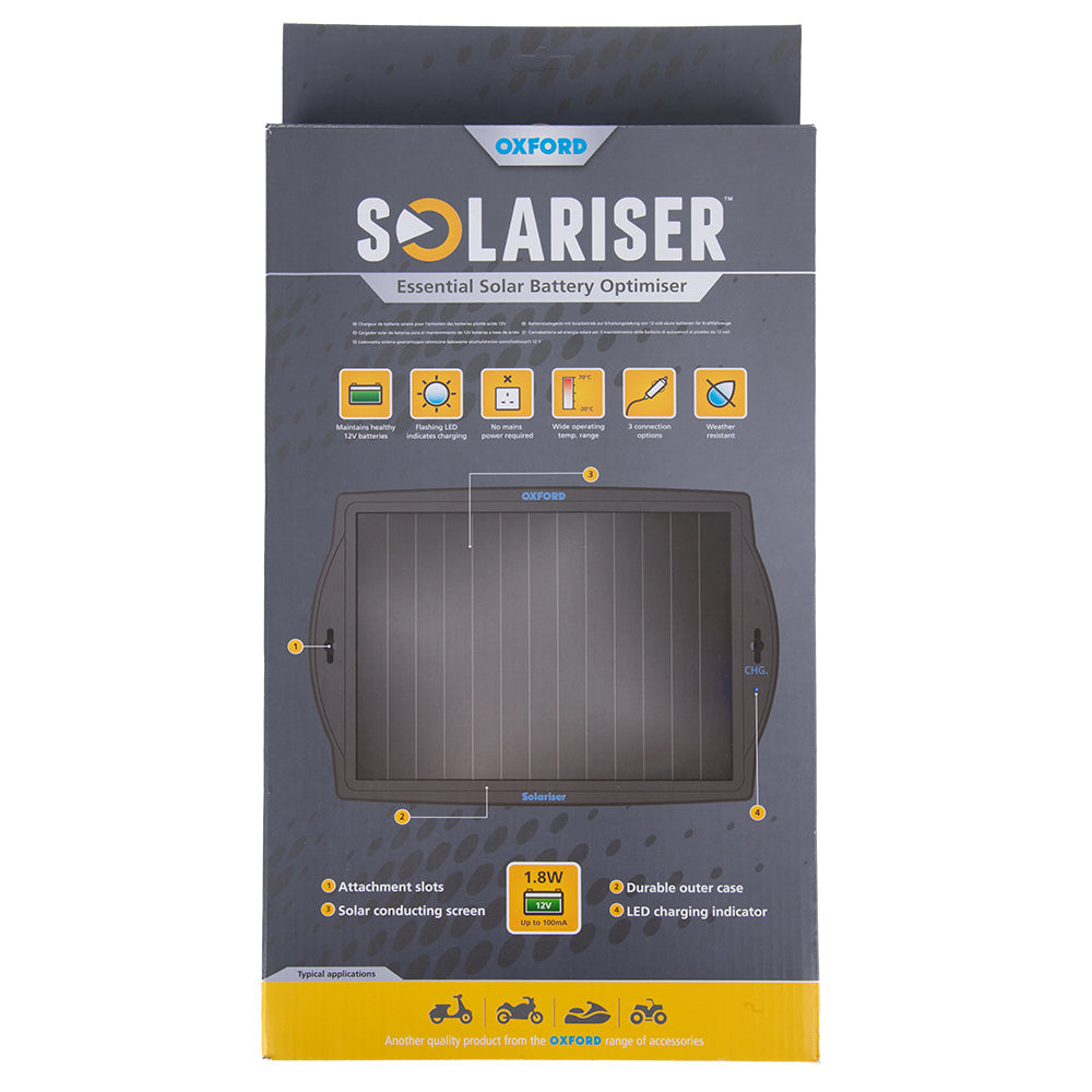 Oxford Solariser Essential Solar Battery Charger