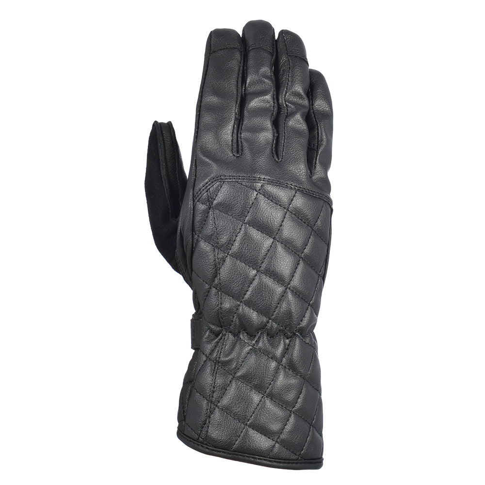 Oxford Somerville Waterproof Leather Ladies Gloves Black