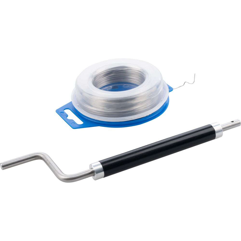 Oxford Stainless Steel Lock Wire Kit Blue