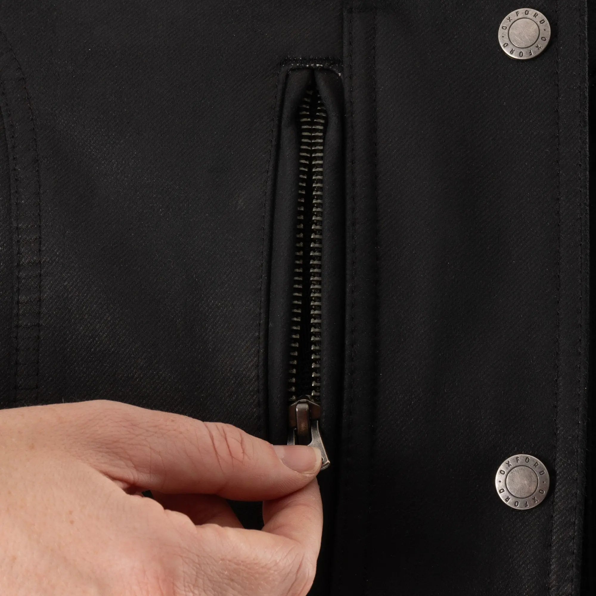 Oxford Sterling D2D Ladies Textile Jacket Black - FREE UK Shipping, FREE 365 Day Returns | Moto Central