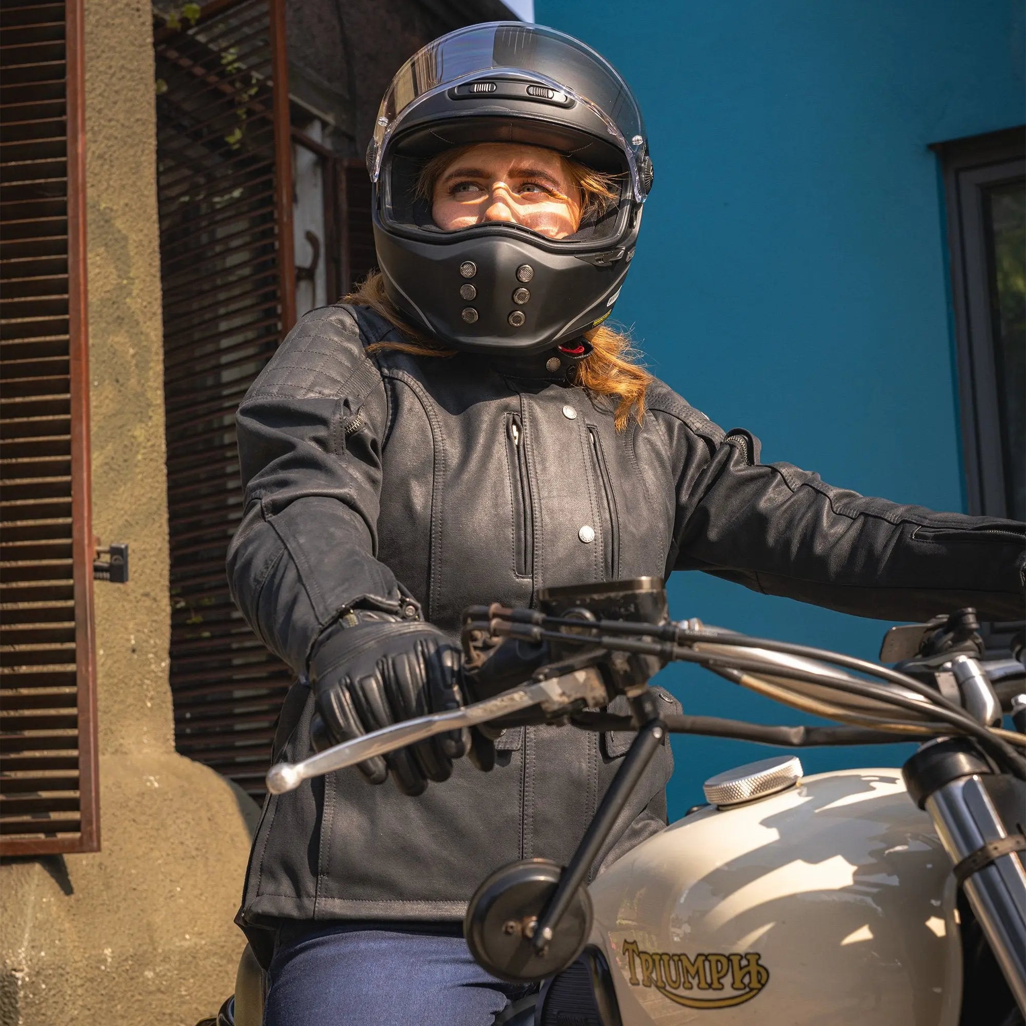 Oxford Sterling D2D Ladies Textile Jacket Black - FREE UK Shipping, FREE 365 Day Returns | Moto Central