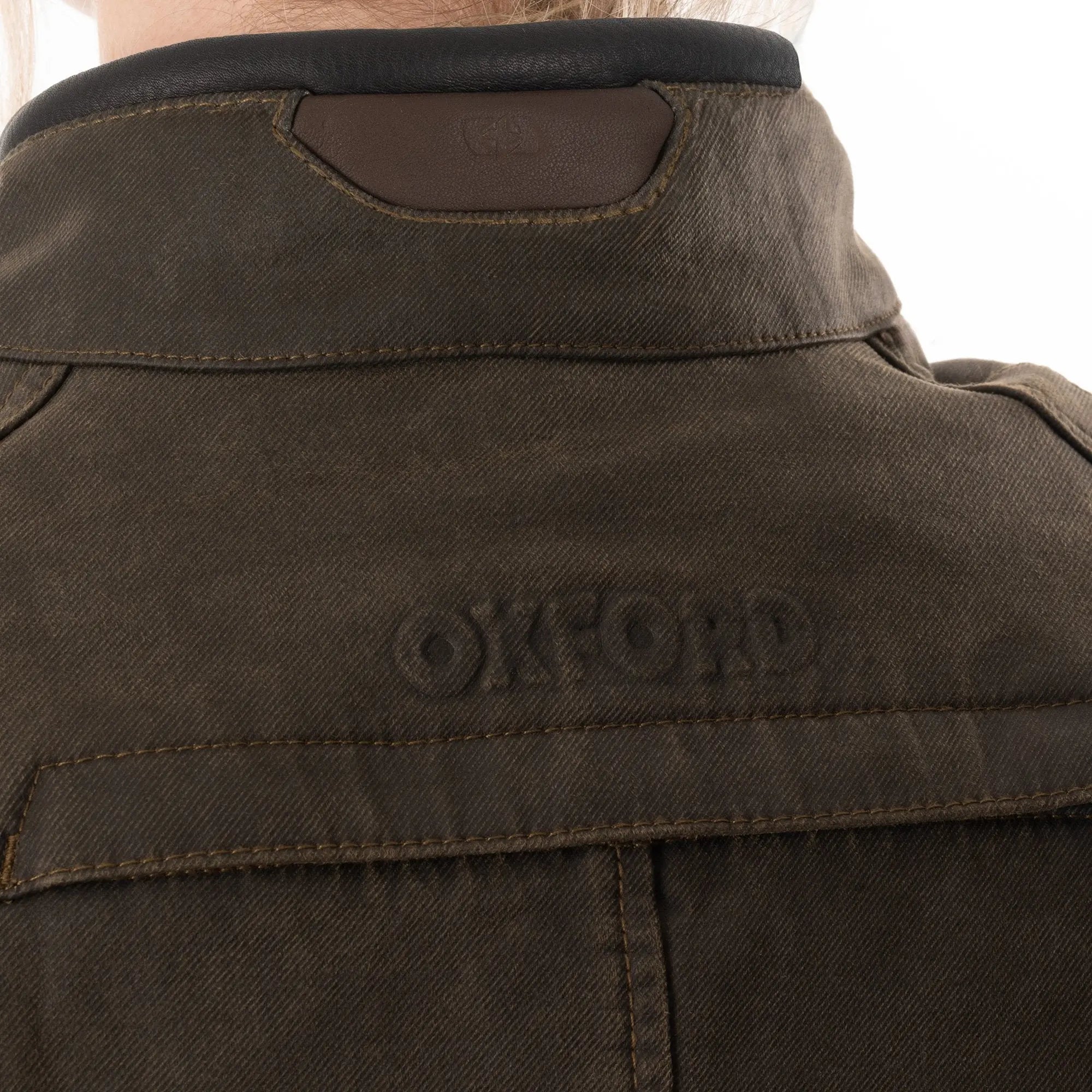 Oxford Sterling D2D Ladies Textile Jacket Khaki - FREE UK Shipping, FREE 365 Day Returns | Moto Central