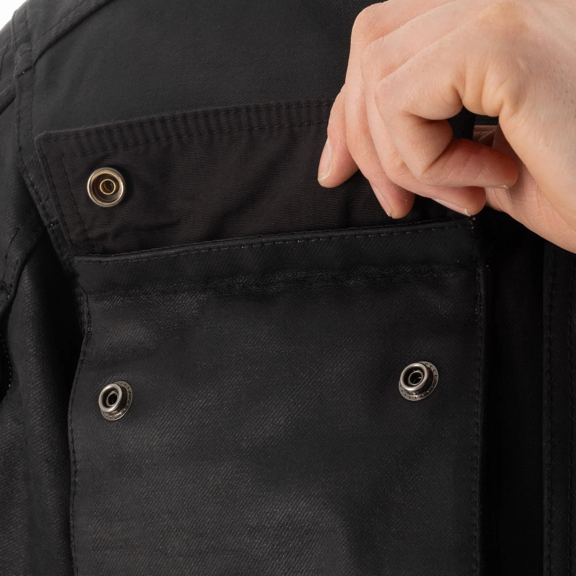 Oxford Sterling D2D Textile Jacket Black - FREE UK Shipping, FREE 365 Day Returns | Moto Central
