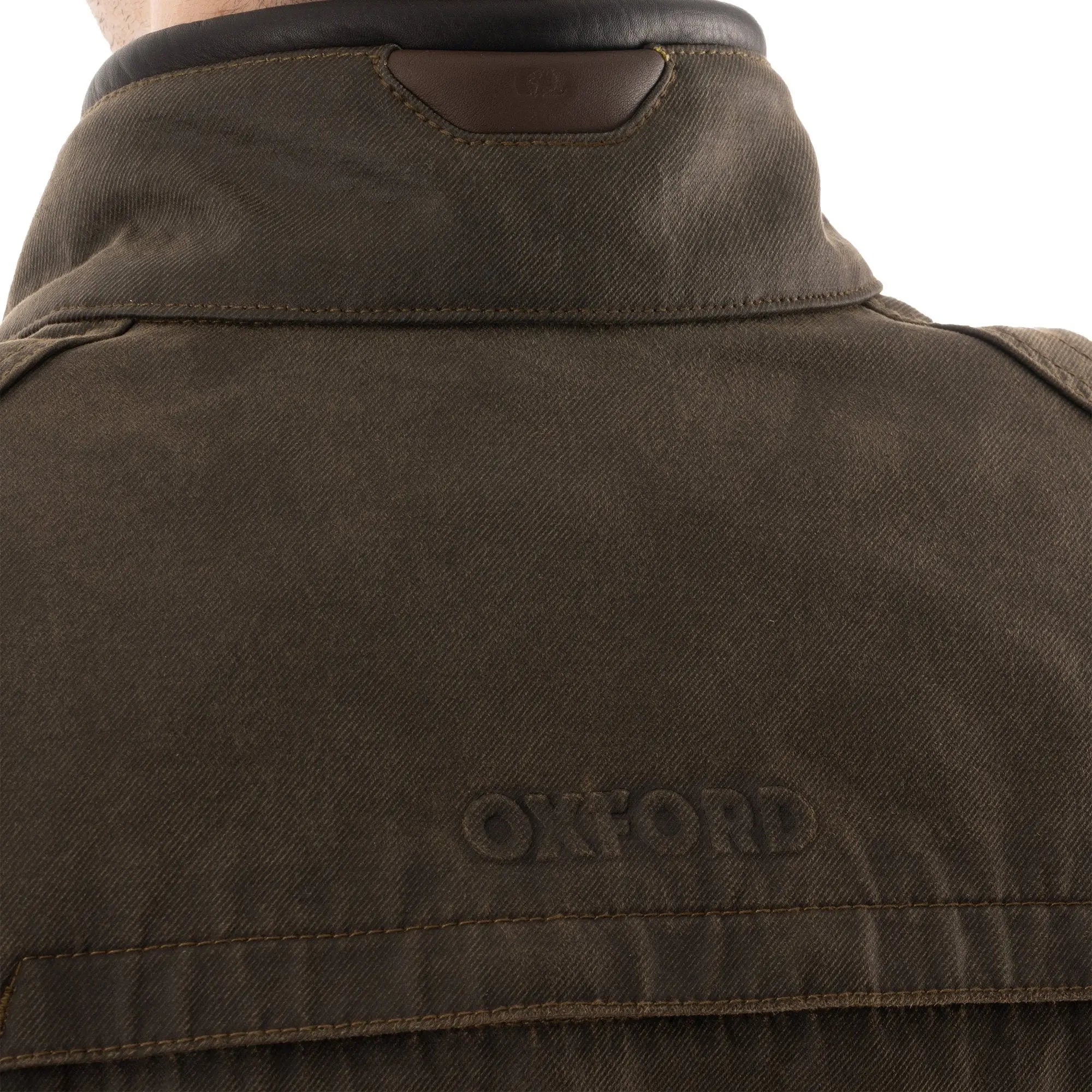 Oxford Sterling D2D Textile Jacket Khaki - FREE UK Shipping, FREE 365 Day Returns | Moto Central