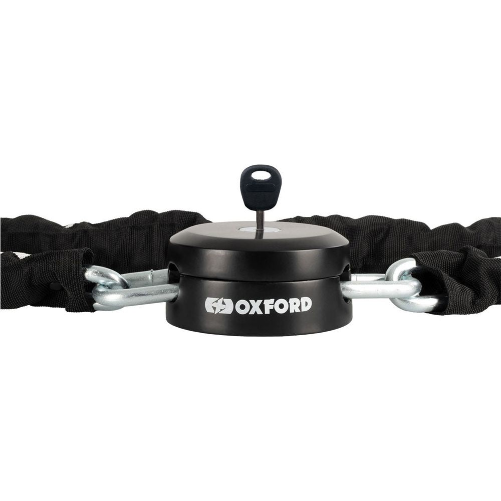 Oxford Stinger Anchor & Chain Lock Black - 10mm x 1.2m