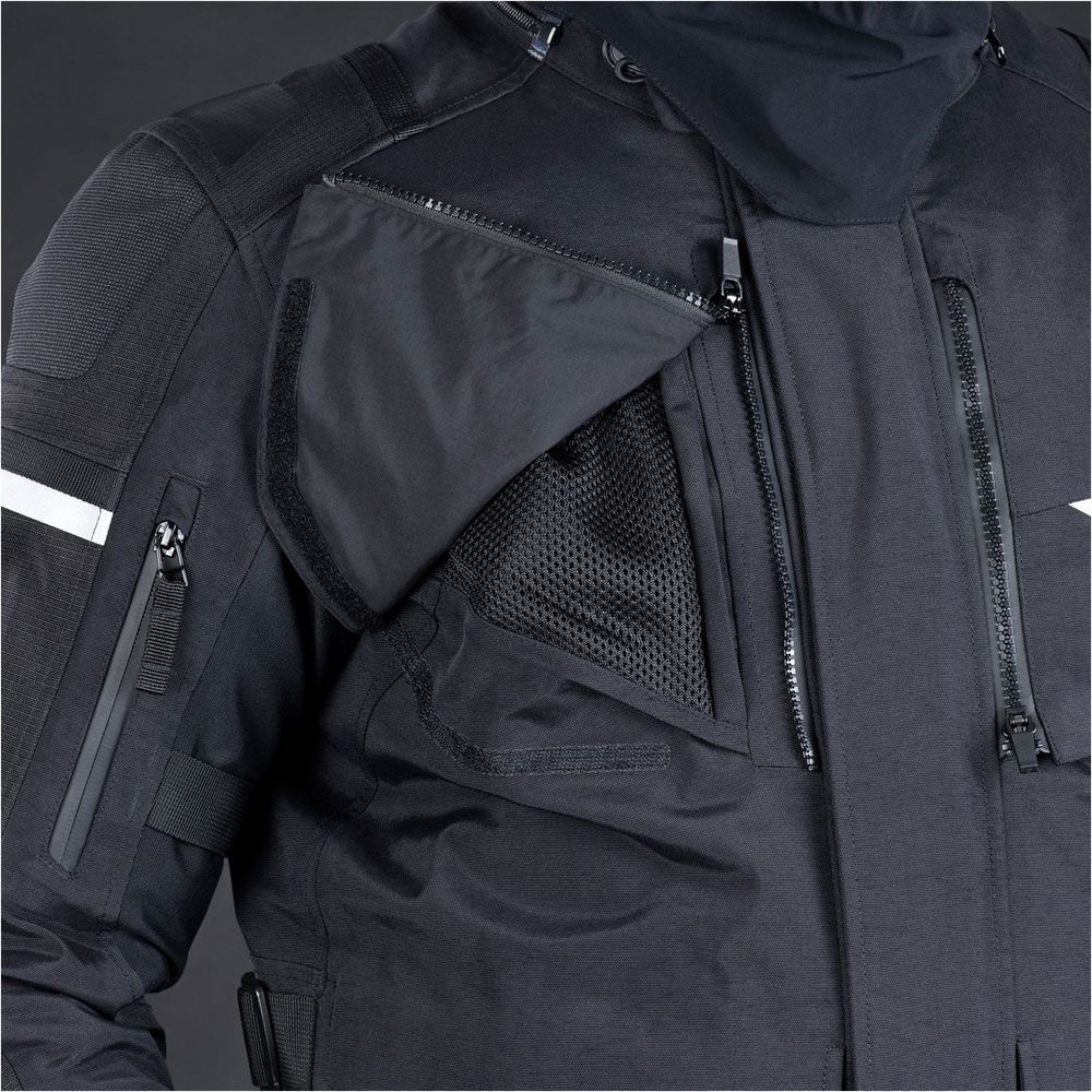 Oxford Stormland Dry2Dry Textile Jacket Grey / Black / Fluo Yellow