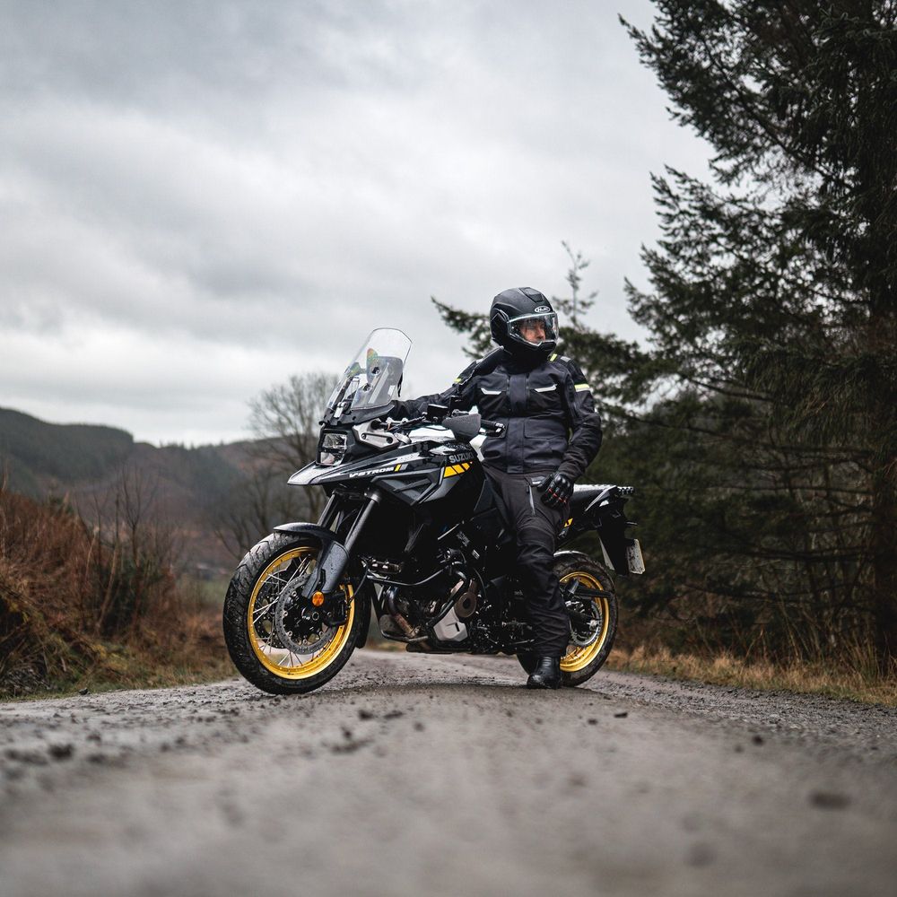 Oxford Stormland Dry2Dry Textile Jacket Grey / Black / Fluo Yellow