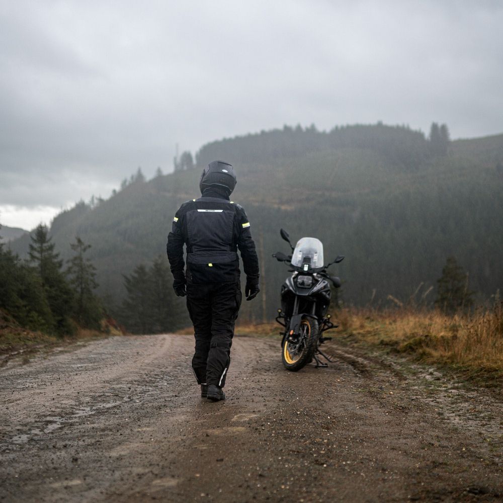 Oxford Stormland Dry2Dry Textile Jacket Grey / Black / Fluo Yellow