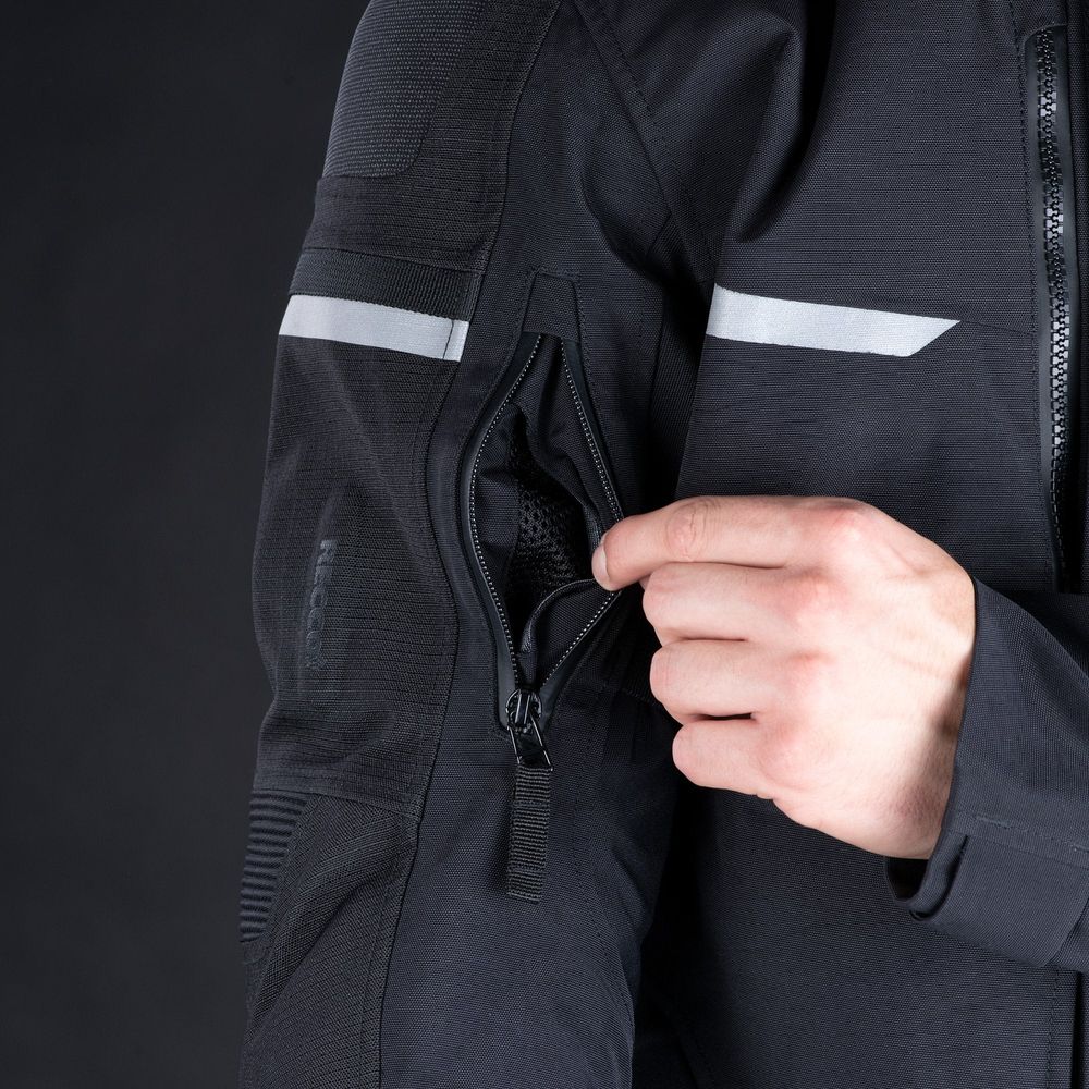 Oxford Stormland Dry2Dry Textile Jacket Tech Black