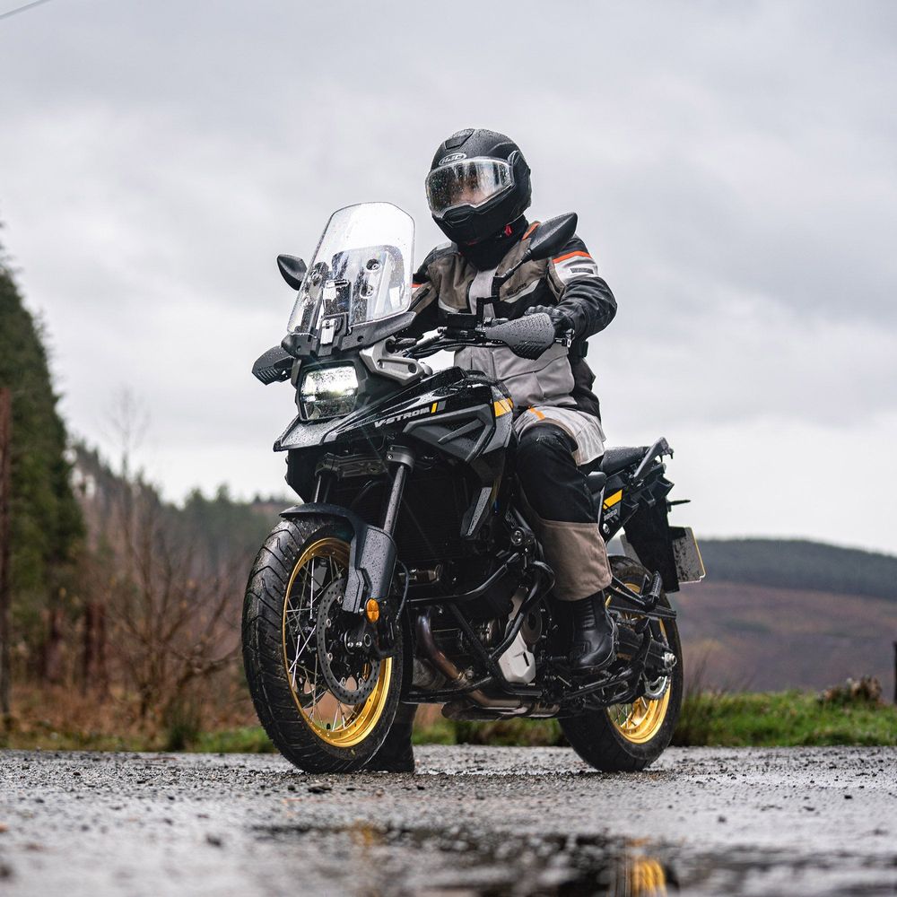 Oxford Stormland Dry2Dry Textile Trouser Desert / Black / Orange