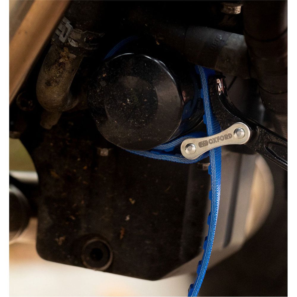 Oxford Strap Wrench Blue / Black For Oil Filters - 50 - 120mm