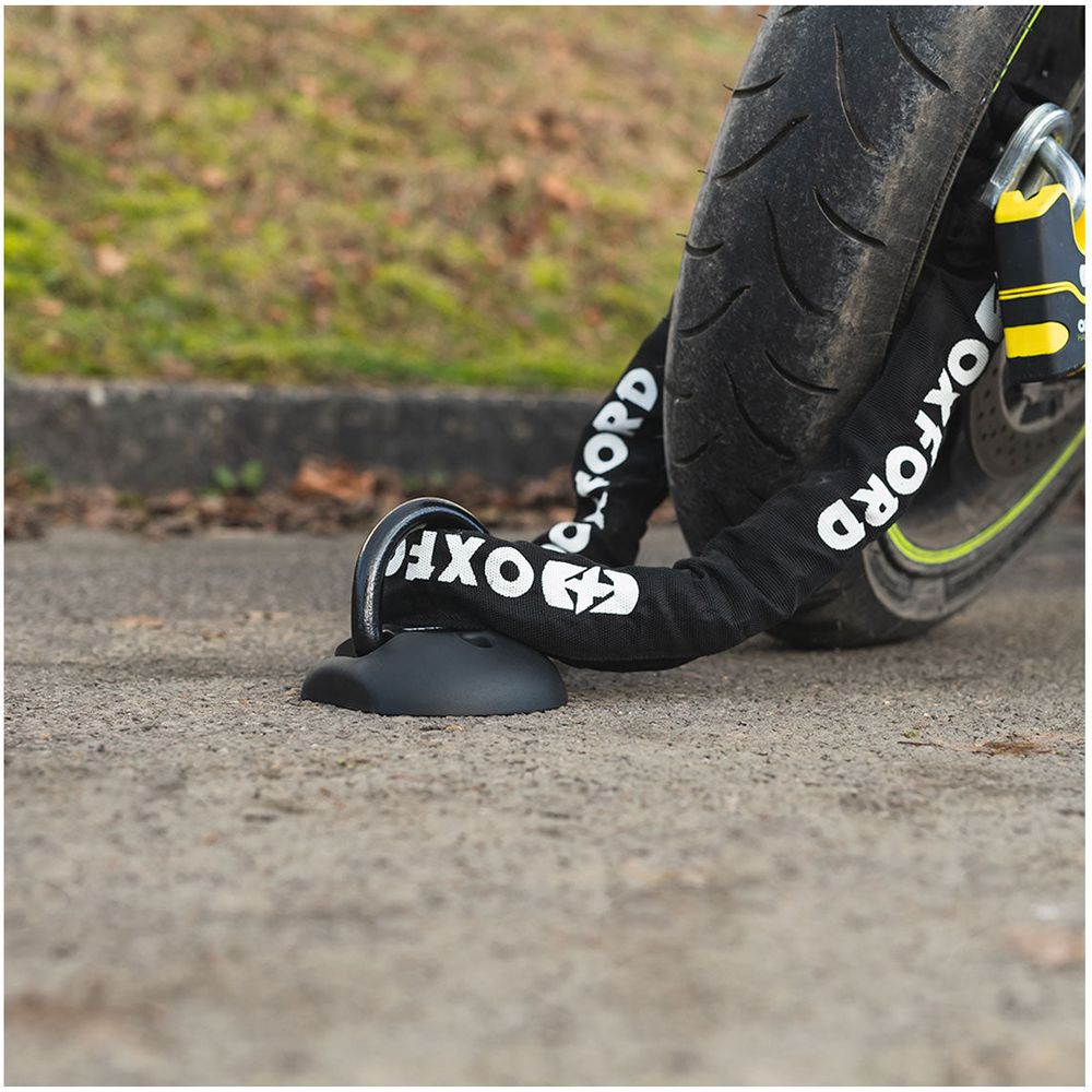 Oxford Task Force Ground & Wall Anchor Kit Black