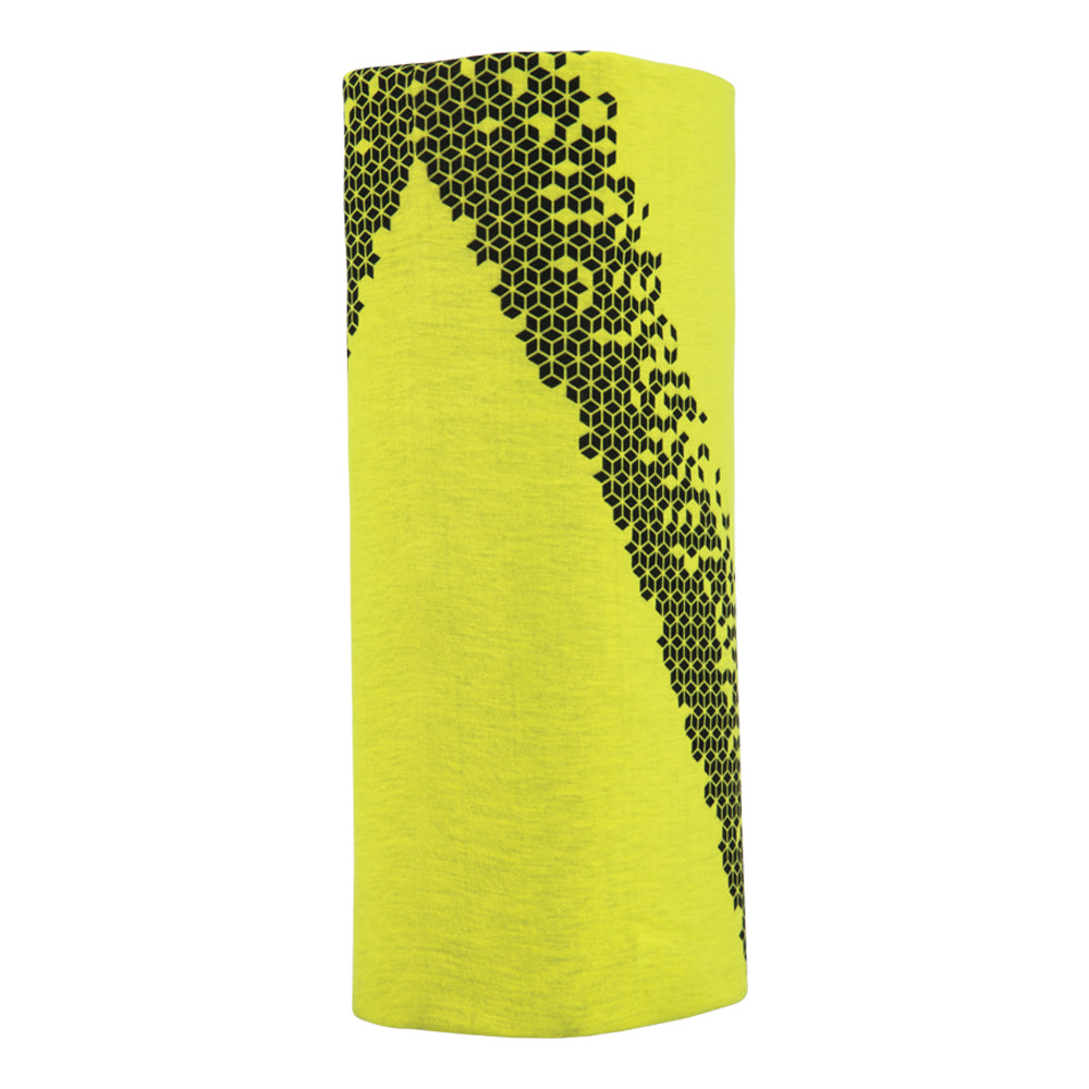 Oxford Tech Cubed Neck Tube Black / Yellow - Pack Of 3