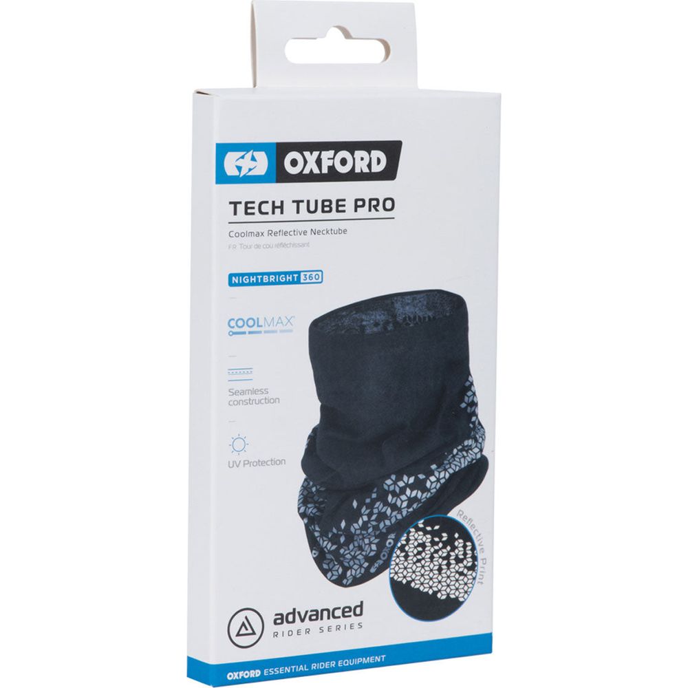 Oxford Tech Tube Pro Coolmax Reflex Cubed Black Single