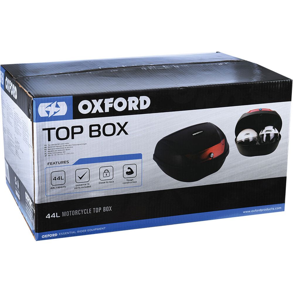 Oxford Top Box Black - 52 Litres
