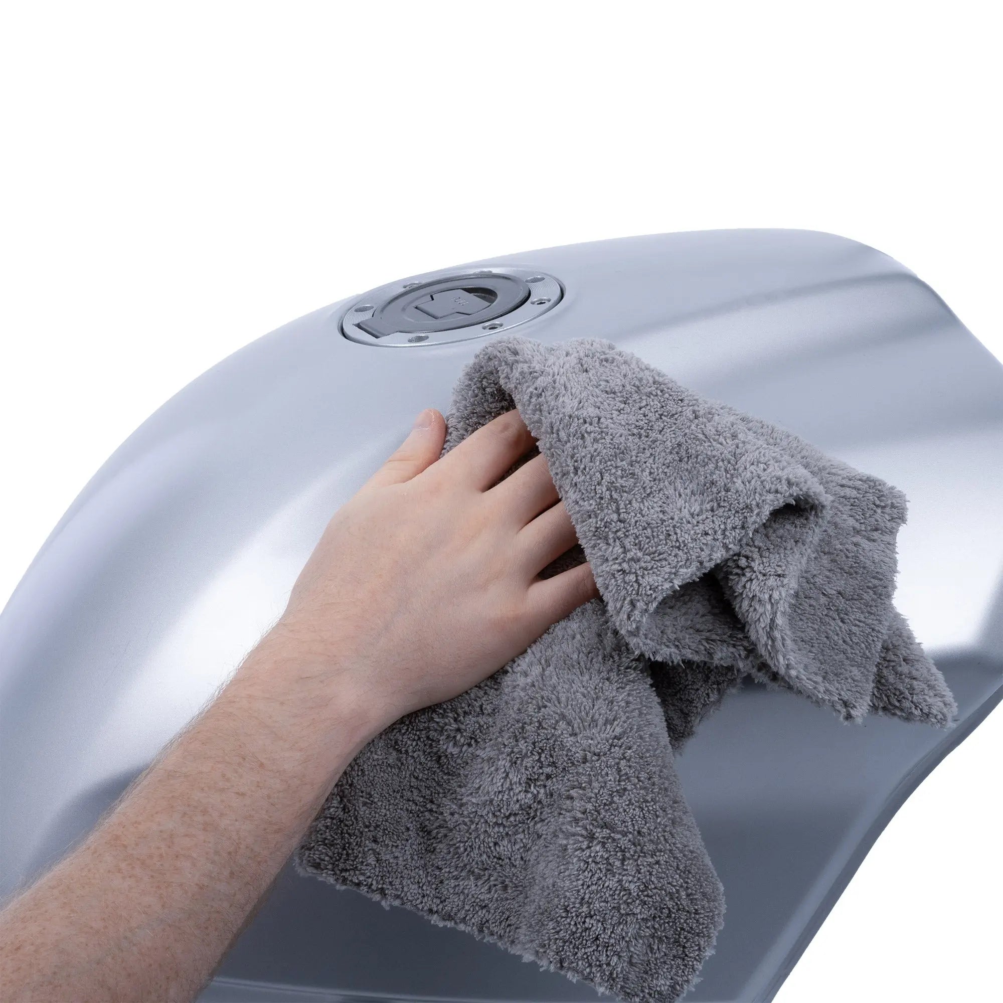 Oxford Ultra Softy Cloth Grey - Pack Of 2 FREE UK Delivery, FREE 365 Day Returns | Moto Central