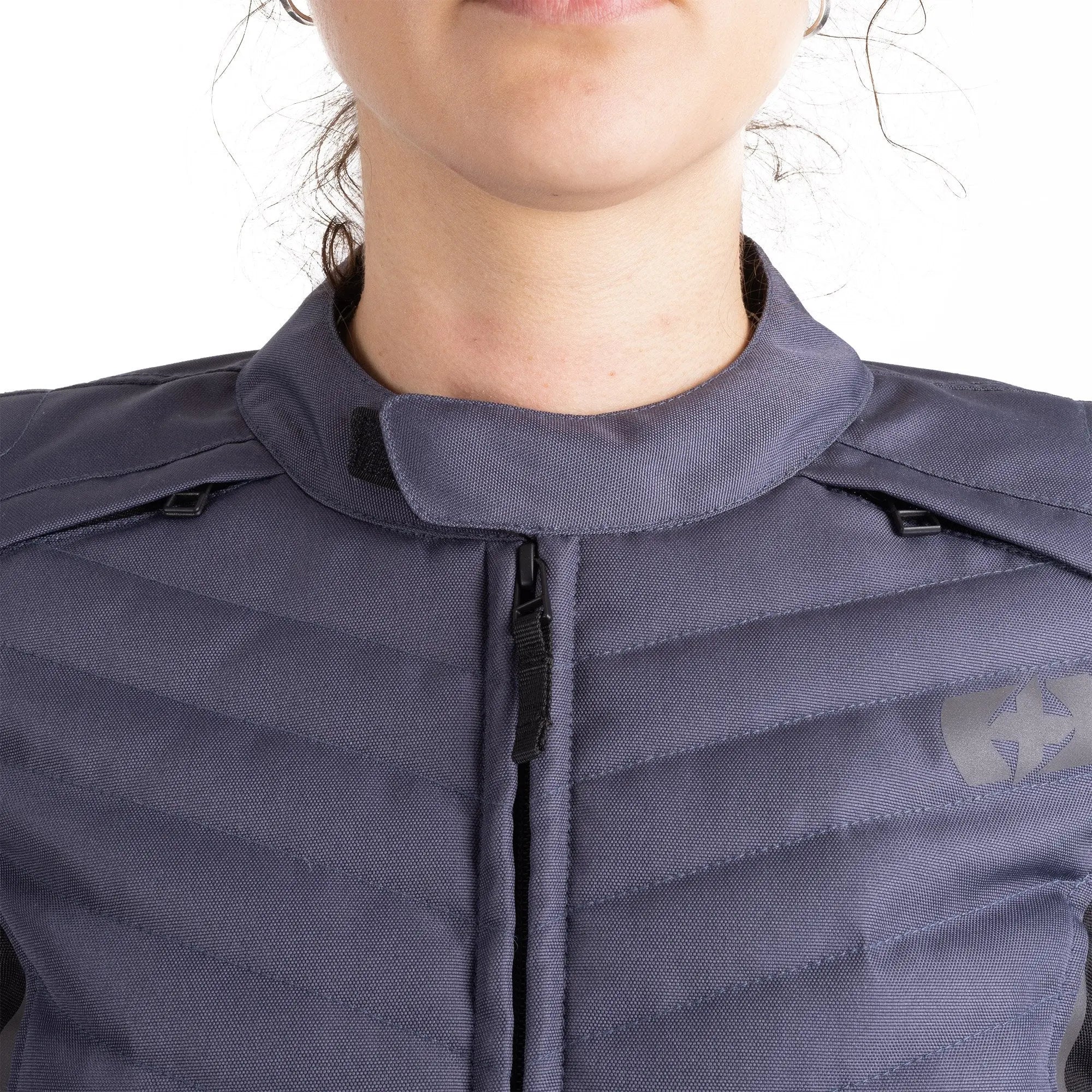 Oxford Valencia D2D 3.0 Ladies Textile Jacket Grey / Black - FREE UK Shipping, FREE 365 Day Returns | Moto Central