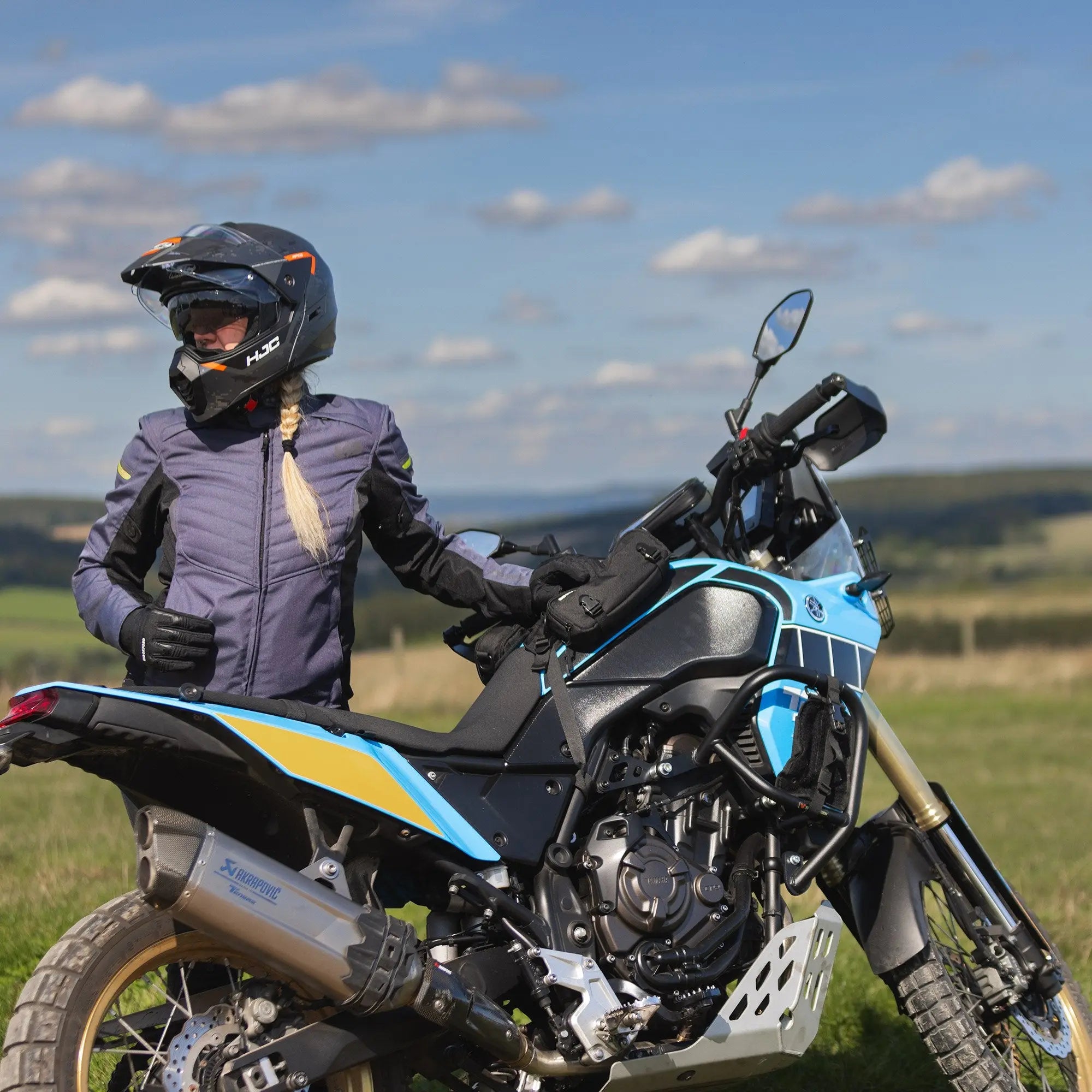 Oxford Valencia D2D 3.0 Ladies Textile Jacket Grey / Black - FREE UK Shipping, FREE 365 Day Returns | Moto Central