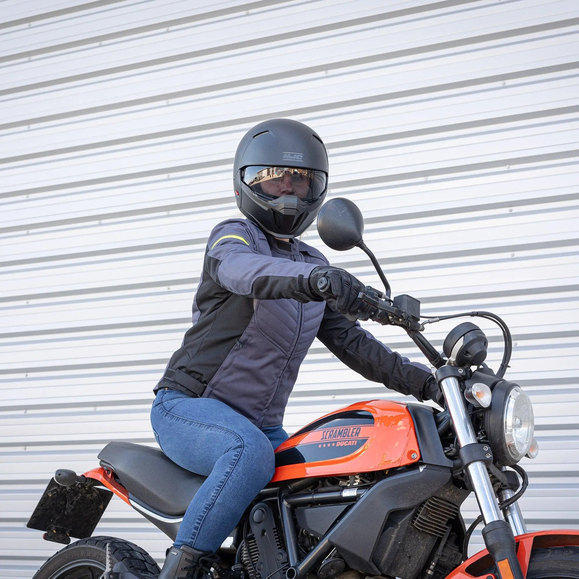 Oxford Valencia D2D 3.0 Ladies Textile Jacket Grey / Black - FREE UK Shipping, FREE 365 Day Returns | Moto Central