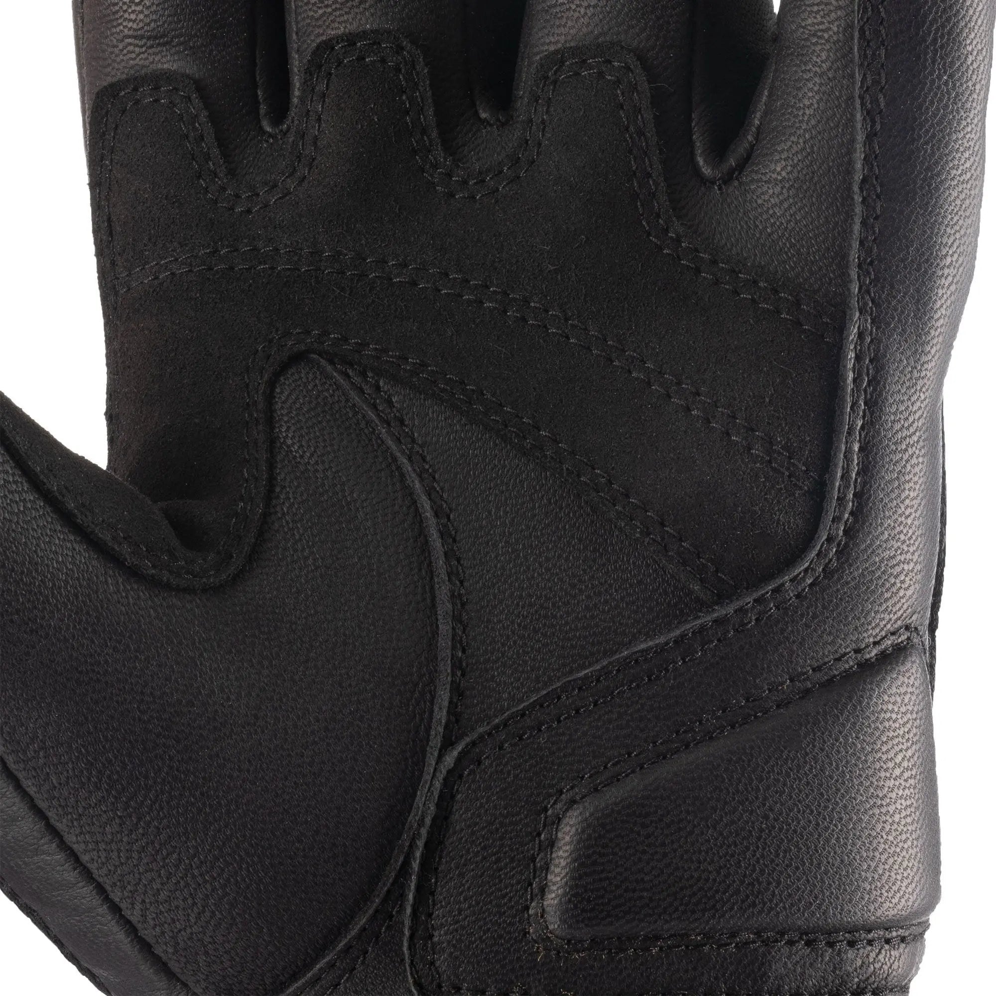 Oxford Vancouver 2.0 D2D Leather & Textile Gloves Black - FREE UK Shipping, FREE 365 Day Returns | Moto Central