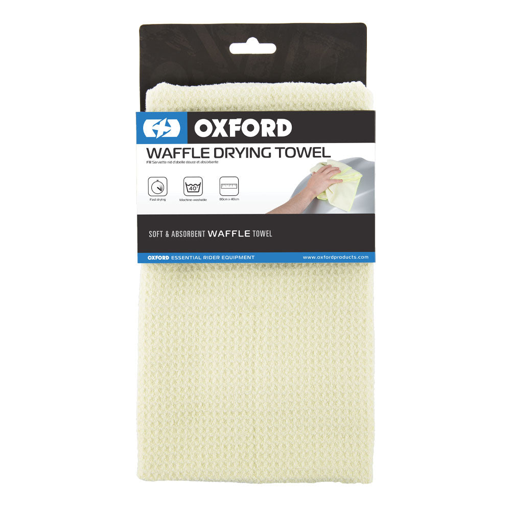 Oxford Waffle Drying Towel Yellow - 80 x 40cm