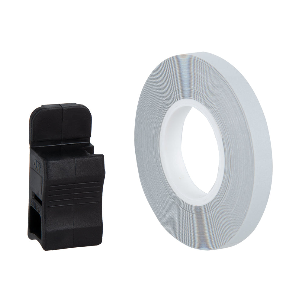 Oxford Wheel Stripes With Applicator Reflective White - 7mm X 6m