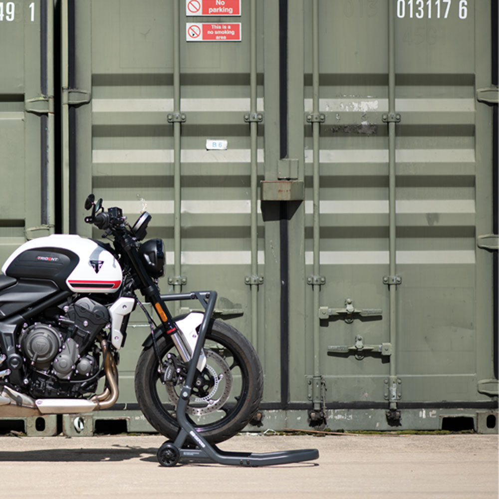 Oxford ZERO-G Headstock Paddock Stand Grey